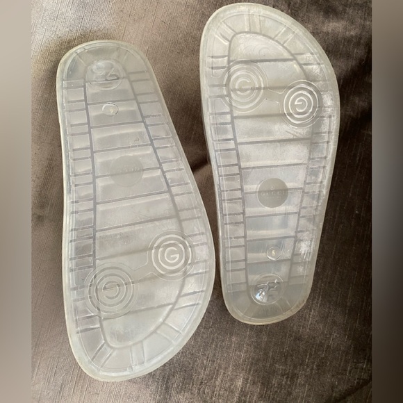 ✨PREOWNED ✨💯% AUTHENTIC GUCCI RUBBED SANDAL - Picture 5 of 7